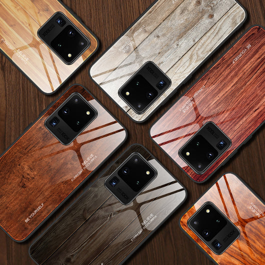 Funda para teléfono de vidrio templado con efecto madera - Image 8
