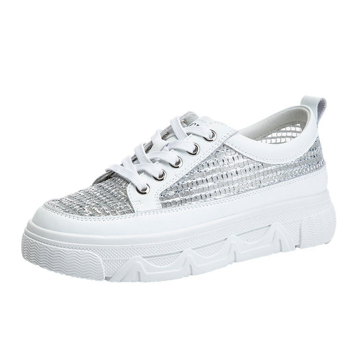 Tenis Blancos Deportivos para Mujer - Malla Transpirable y Cómodos - Image 7