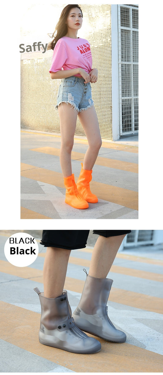 Botas Impermeables de Goma para Toda la Familia - Diseño Clásico de Doble Cierre - Image 33