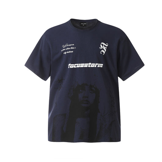Playera Estampada de Manga Corta para Hombre - Image 3