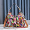 Bolso de Cuero Suave para Mujer con Capacidad Extra y Detalle de Costura Hoja