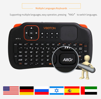 Mini Teclado Inalámbrico Bygoad con Touchpad Integrado - Image 16