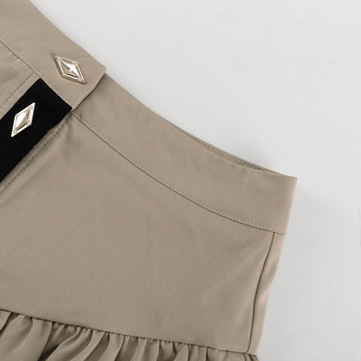 Conjunto Elegante: Blusa Cuello Alto Manga Larga + Falda Ajustada - Image 29