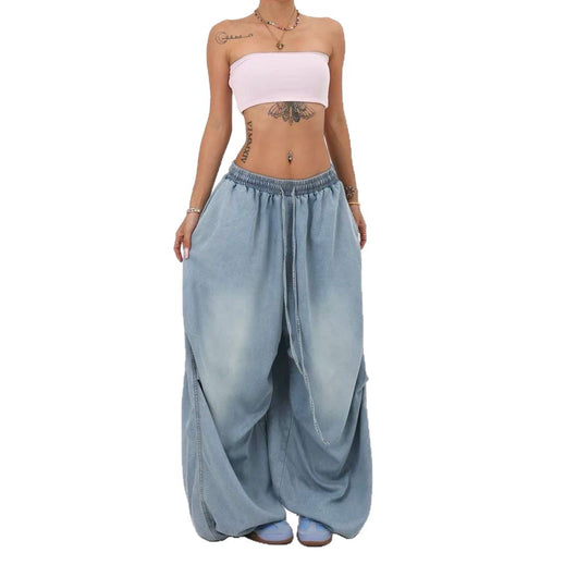 Jeans Vintage Cintura Alta Pierna Ancha Suelta - Image 5