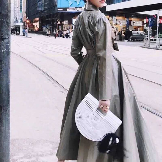Bolsa de Playa Tejida en Bambú y Ratán - Bolso Creativo para Mujer - Image 2