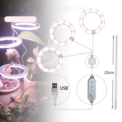 Lámpara LED de Espectro Completo para Plantas de Interior con USB - Image 21