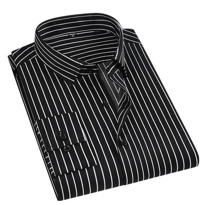 Camisa Casual Slim Fit de Manga Larga para Hombre - Image 7