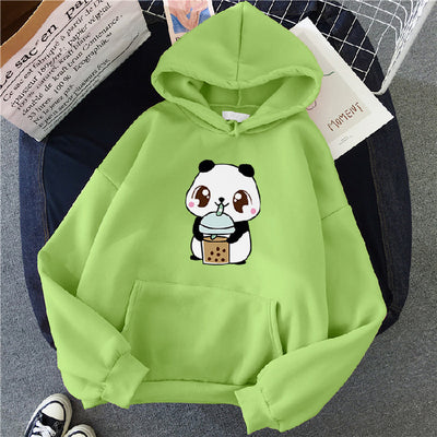 Sudadera Holgada Coreana con Capucha Lazy Style - Image 22