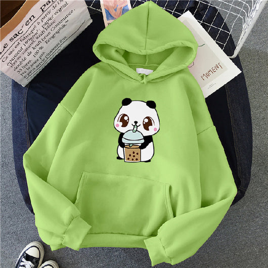 Sudadera Holgada Coreana con Capucha Lazy Style - Image 22