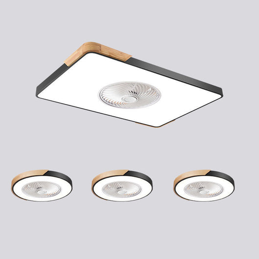 Lámpara Ventilador Nórdico para Dormitorio y Comedor - Combo 2 en 1 - Image 23