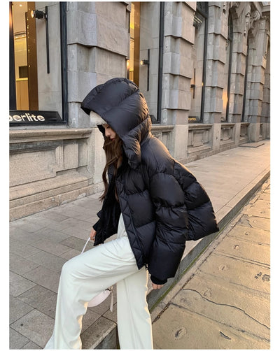Chaqueta Acolchada Suelta Estilo Coreano en Algodón - Image 12