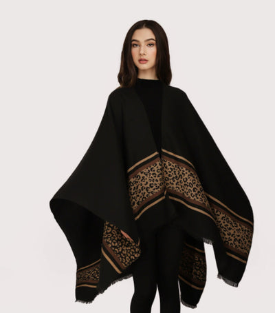 Chal de Seda Jacquard Plateado para Mujer - Image 27