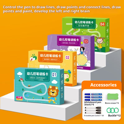 Cuaderno de Control de Escritura Borrables para Preescolar - Image 10