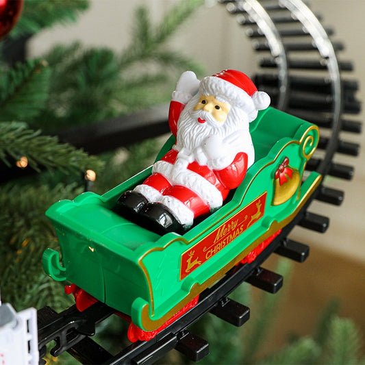 Tren Navideño Eléctrico con Riel Colgante - Image 2