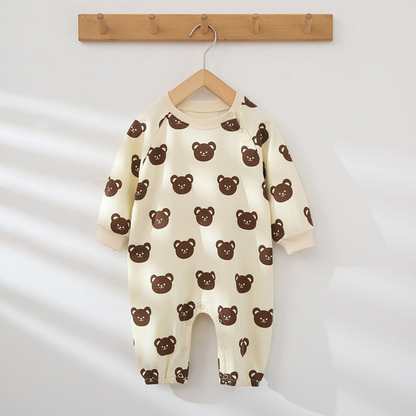 Enterizo de Algodón para Bebé con Estampado Infantil - Image 4
