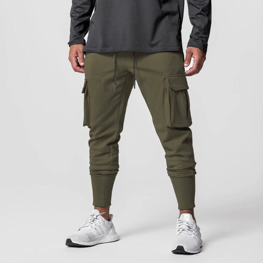 Pantalones Cargo Slim Fit Multibolsillos Tendencia - Image 14