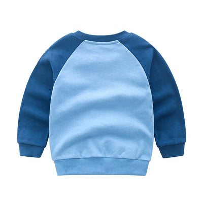 Playera Infantil de Algodón con Diseño Cartoon de Manga Larga - Image 3