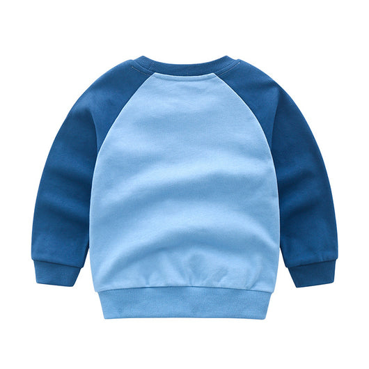 Playera Infantil de Algodón con Diseño Cartoon de Manga Larga - Image 3