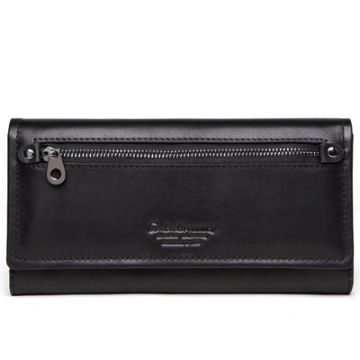 Cartera Larga de Cuero para Mujer con Múltiples Compartimentos - Image 2