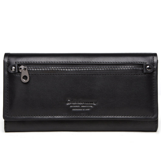 Cartera Larga de Cuero para Mujer con Múltiples Compartimentos - Image 2