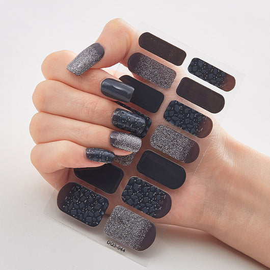Uñas Adhesivas 3D con Efecto Láser y Bronceado - Diseño Premium - Image 3