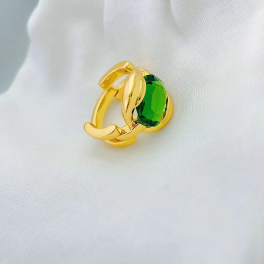 Anillo Vintage Esmeralda y Oro - Personalidad Única - Image 7