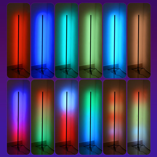 Lámpara LED Inteligente de Rincón con Control por Voz para Sala de Estar - Image 3