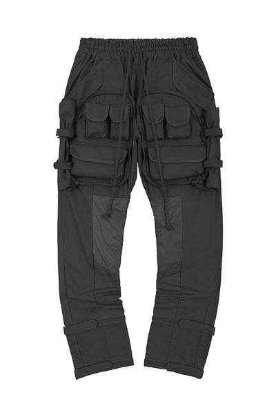 Pantalones Cargo Hip Hop Holgados con Múltiples Bolsillos - Image 7