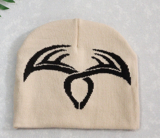Gorro de Lana con Astas Tejido - Diseño Navideño Trendy - Image 10
