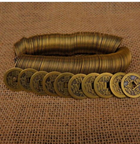 Monedas de Cobre Antiguas de los Diez Emperadores de la Dinastía Qing - Image 11