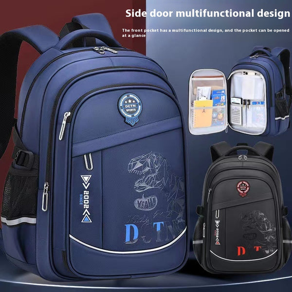 Mochila Escolar Ergonómica de Gran Capacidad con Múltiples Compartimentos