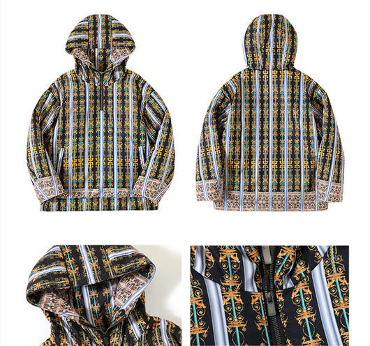 Sudadera Casual Hombre con Estampado Acolchado Tendencia - Image 12