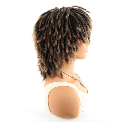 Peluca Afro Rizos Pequeños 6 Pulgadas - Cabello Natural y Voluminoso - Image 10