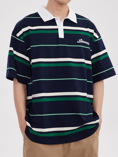 Polo Retro Vintage para Hombre - Estilo Clásico de Verano - Image 13