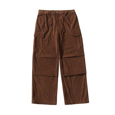 Pantalones de Pana Anchos Casuales para Otoño e Invierno - Image 5
