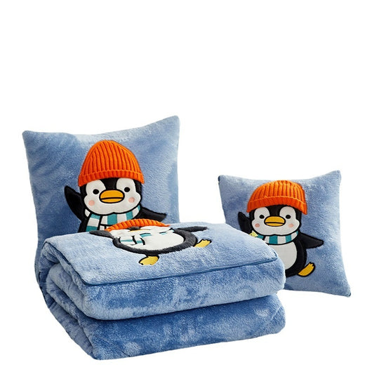Almohada Manta Térmica Reversible 3D Pingüino - Dos en Uno - Image 5