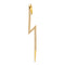 Stone-plated Real Dorado Surround The Auricle-Estilo Slash Earrings 15style