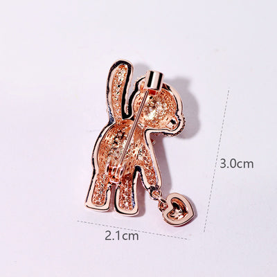 Broche de Diamantes Completos Lujo Versátil - Image 12