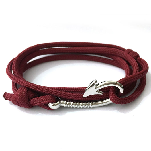 Pulsera de Supervivencia con Ancla y Anzuelo - Cuerda Náutica Ajustable - Image 16
