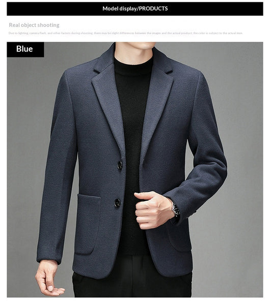 Saco de Lana para Hombre - Elegancia Otoñal e Invernal - Image 8