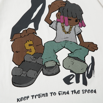 Playera Estampada con Diseño de Caricaturas para Hombre - Image 15
