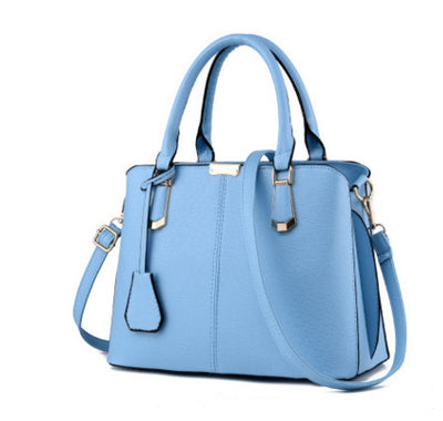 Bolso de Mano Elegante Mujer Gran Capacidad Color Liso - Image 15