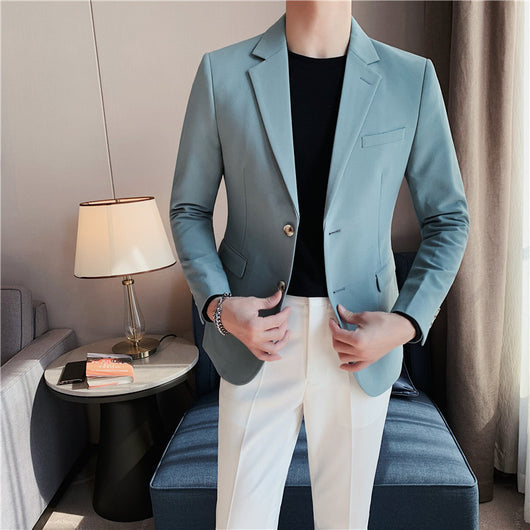 Traje Casual Sofisticado para Hombre de Dos Botones - Image 9