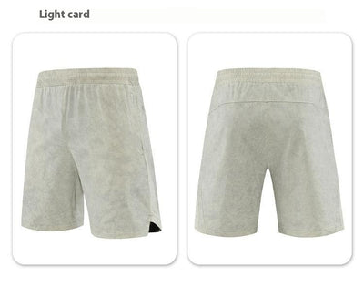 Shorts Deportivos Tie-Dye Ice Silk Transpirables - Pantalones Cortos Running de Secado Rápido - Image 15