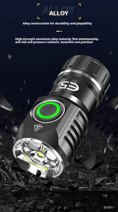 Linterna LED Compacta de Aluminio - Potente y Portátil - Image 9