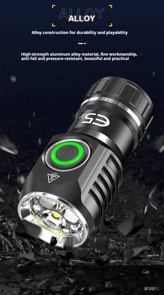 Linterna LED Compacta de Aluminio - Potente y Portátil - Image 9