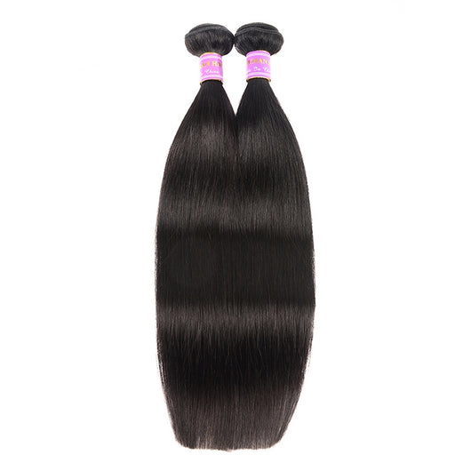 Peluca de Cabello Humano con Flequillo Cortina - Image 4