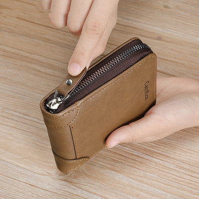 Cartera Horizontal Retro Multifuncional para Hombre - Image 19