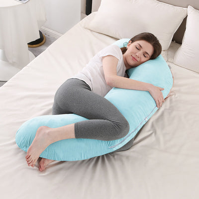 Almohada de Embarazo Ergonómica con Soporte Lumbar para Dormir de Lado - Image 18