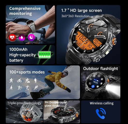 Reloj Deportivo Inteligente Resistente al Agua - Image 12